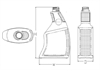 METRO SPRAYER OVAL from Plastic Bottle Corporation